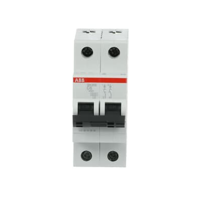 Автоматический выключатель ABB SH202-C6 2P 6kA 6А 2CDS212001R0064