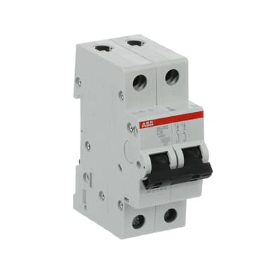 Автоматический выключатель ABB SH202-C6 2P 6kA 6А 2CDS212001R0064