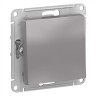 Кнопка звонка Systeme Electric Atlas Design алюминий ATN000315