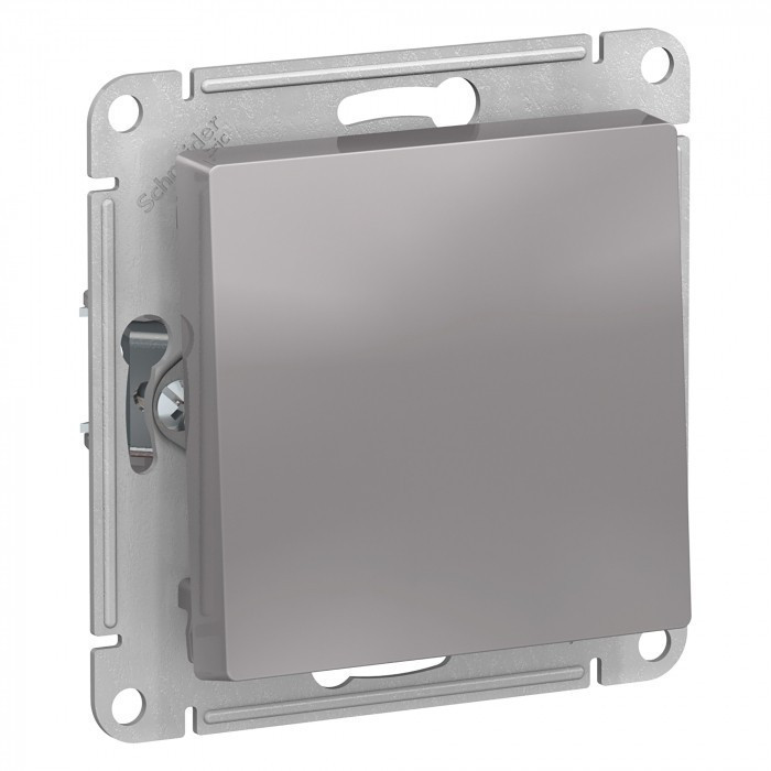 Кнопка звонка Systeme Electric Atlas Design алюминий ATN000315