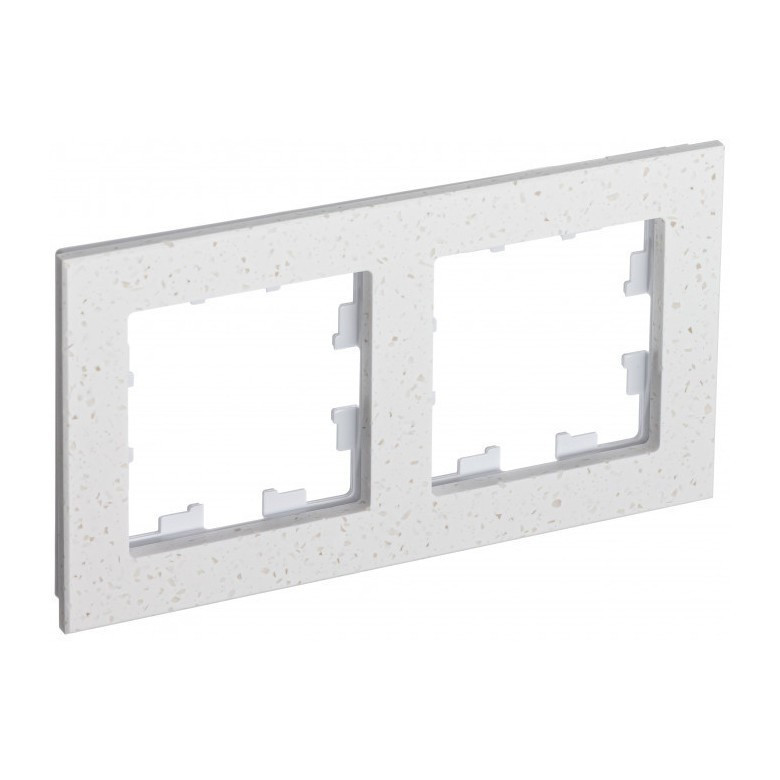 Рамка Systeme Electric Atlas Design Nature на 2 поста, крем роял ATN343102