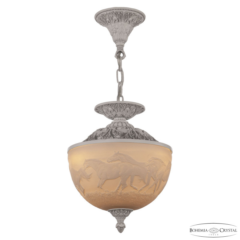 Подвесной светильник Bohemia Ivele Crystal AL7003P/25 WMN Horse