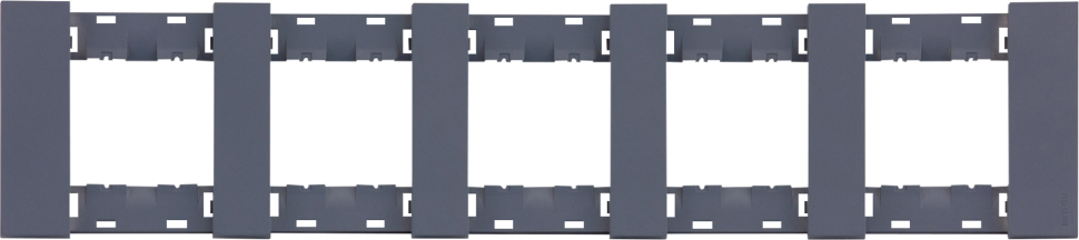 Рамка 5-ая цвет-грифель матовый MEITON AA4802M5AL 