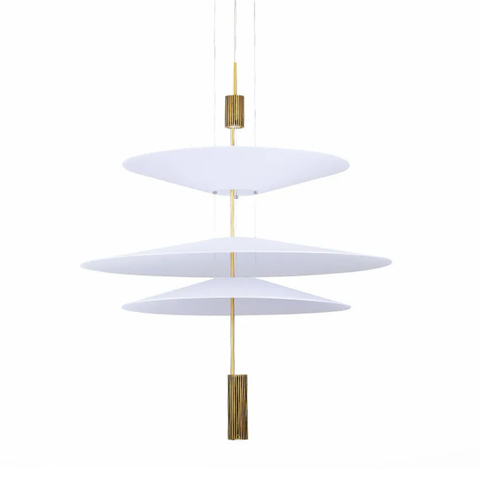 Подвесной светильник Delight Collection 9221P/3 gold/white