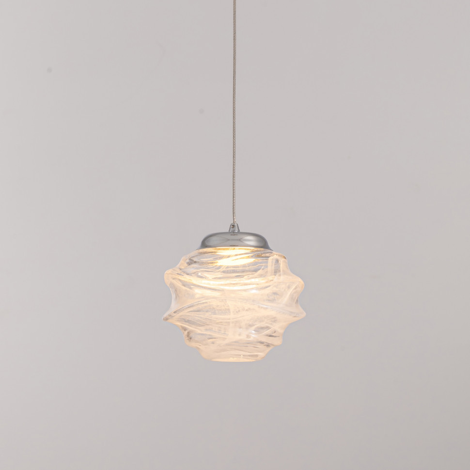 Подвесной светильник Delight Collection MD25030003-1A chrome/clear