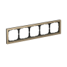 ​Рамка ArtGallery Pure 5 пост Латунь металл GAL312205