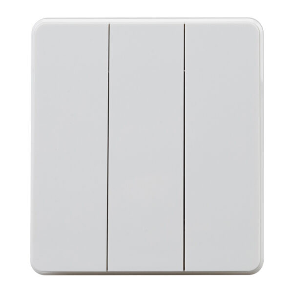 KRANZ ROUND Выключатель 3 кл 10А с/у перламутр KR-78-0728-7