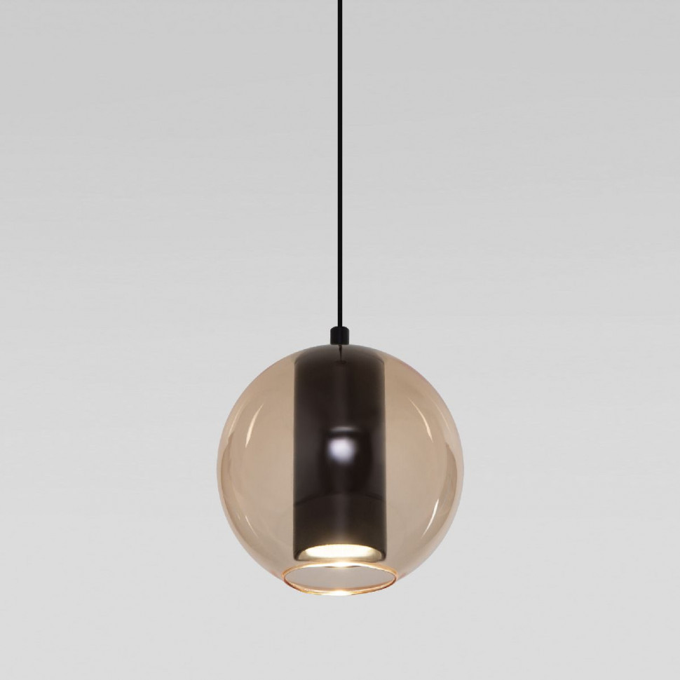 Подвесной светильник Eurosvet Cobble 50258/1 LED бежевый a064552