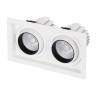 Встраиваемый светильник Arlight MS-VORTEX-BUILT-S250x140-2x30W Day4000 (WH-WH, 50 deg, 230V) 042370