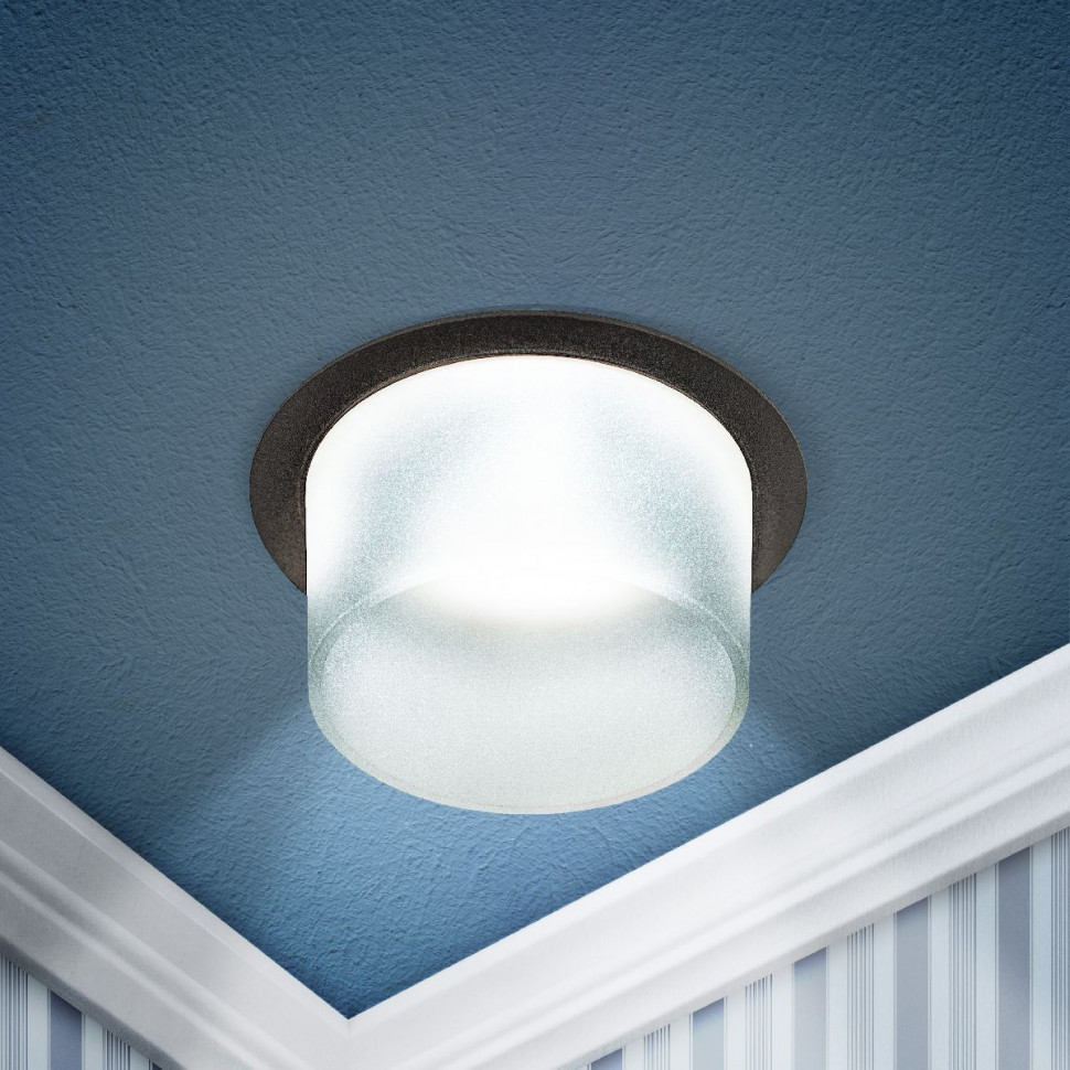 Встраиваемый светильник Эра DK106 BK Б0058428