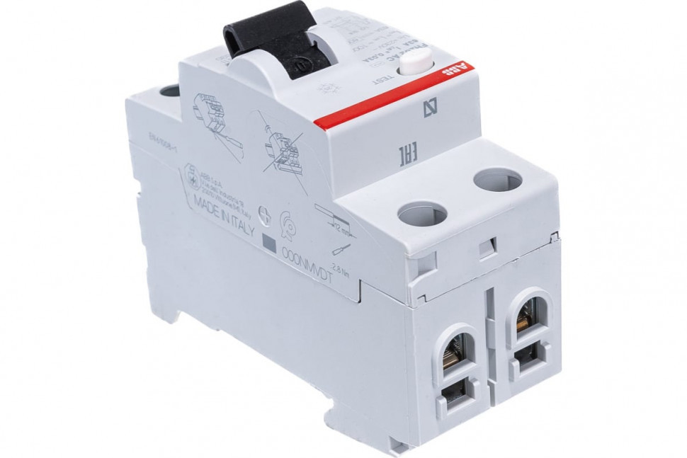 Устройство защитного отключения (УЗО) ABB FH202 AC-63/0.03 Тип-AС 2P 63A 30мА 2CSF202002R1630