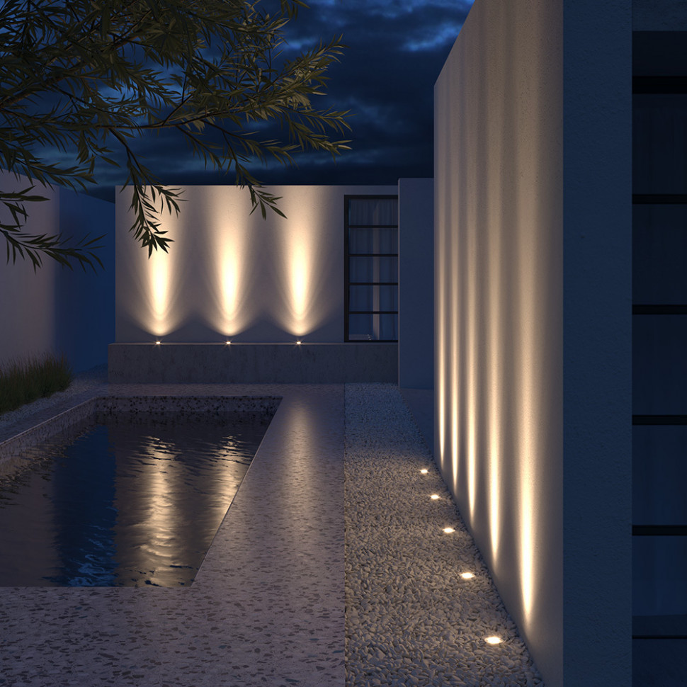 Уличный встраиваемый светильник Outdoor O043DL-01S