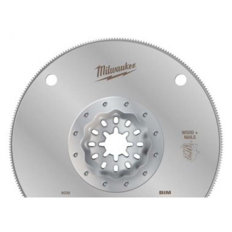 Биметаллическое полотно по мультиматериалам диаметром 100 мм для резки заподлицо Milwaukee 48906039