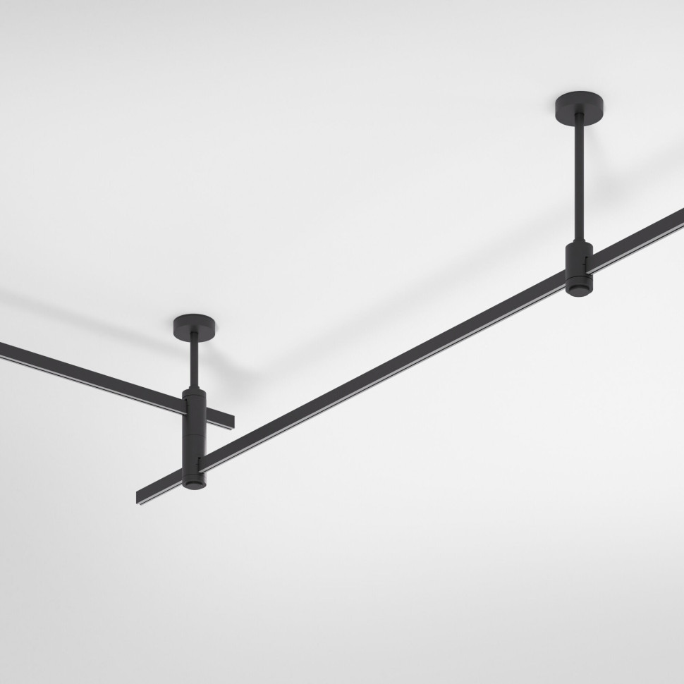 Esthetic Magnetic Шинопровод накладной (черный) (2 м) 85137/00