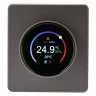 KRANZ Терморегулятор ROUND Wi-Fi с/у титан KR-78-0728-2