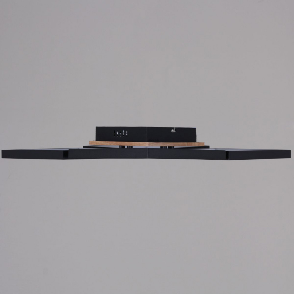 Потолочный светильник Reluce 78560-0.3-04 BK+WOOD