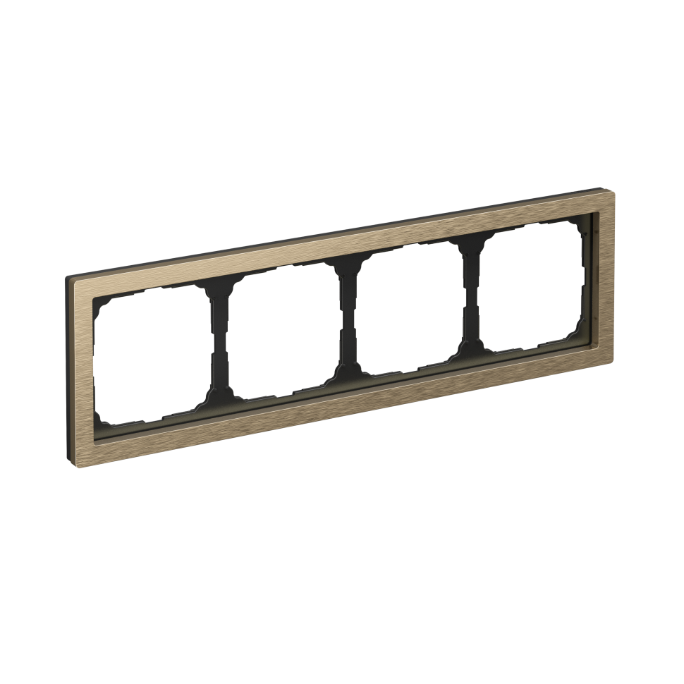 ​Рамка ArtGallery Pure 4 пост Латунь металл GAL312204