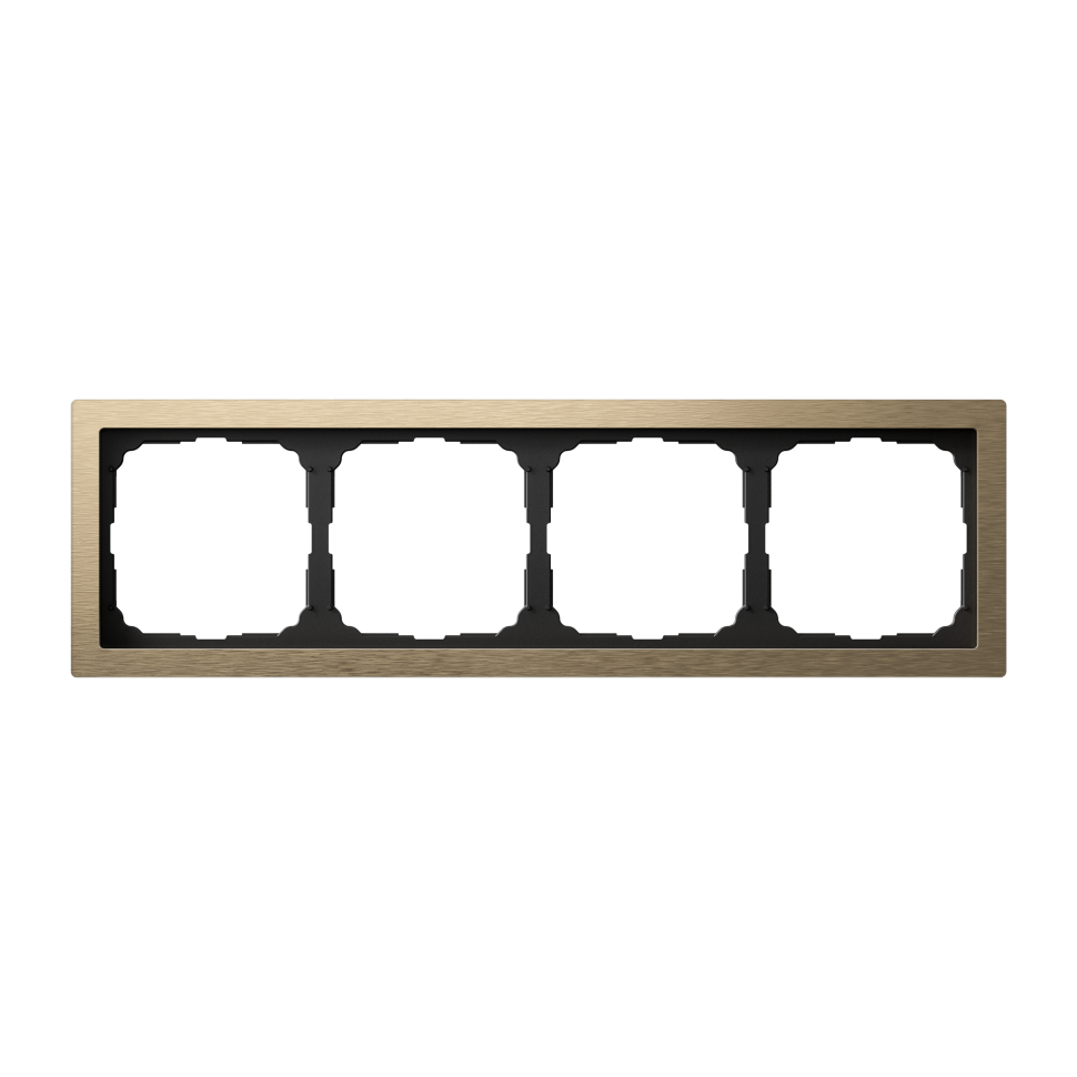 ​Рамка ArtGallery Pure 4 пост Латунь металл GAL312204