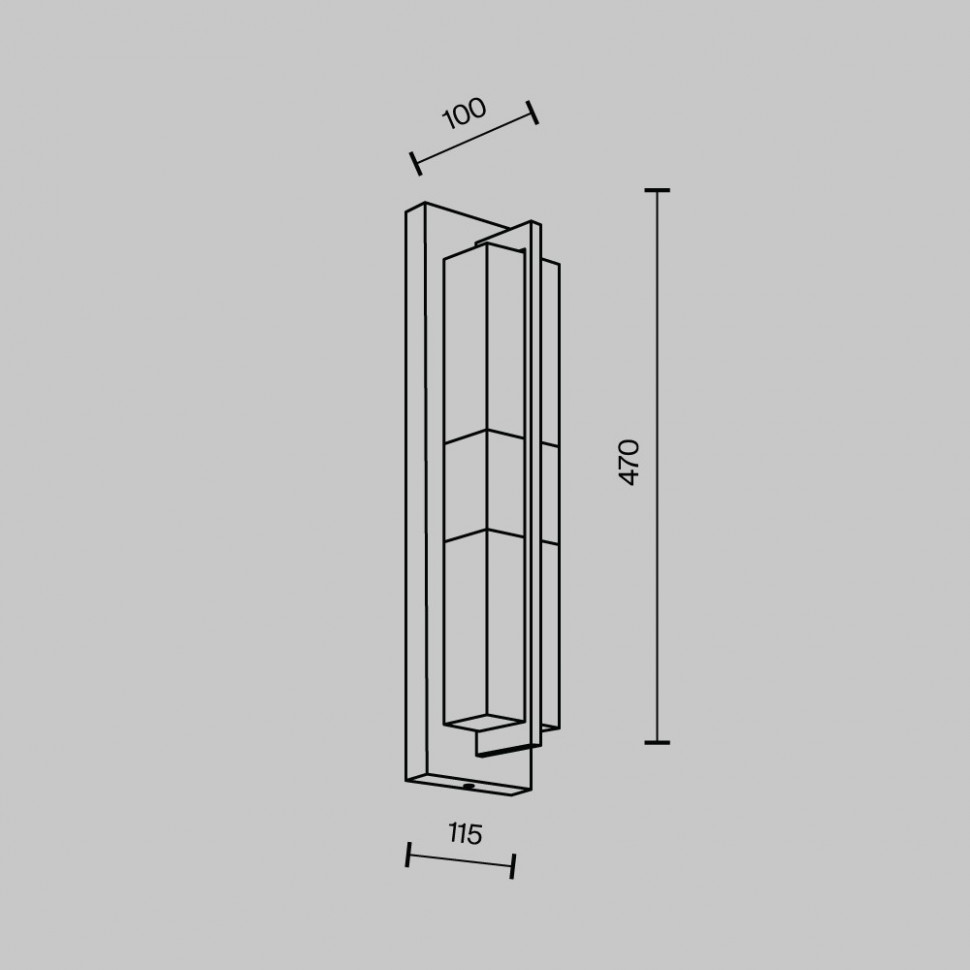 Настенный светильник Modestyle MS.105.470