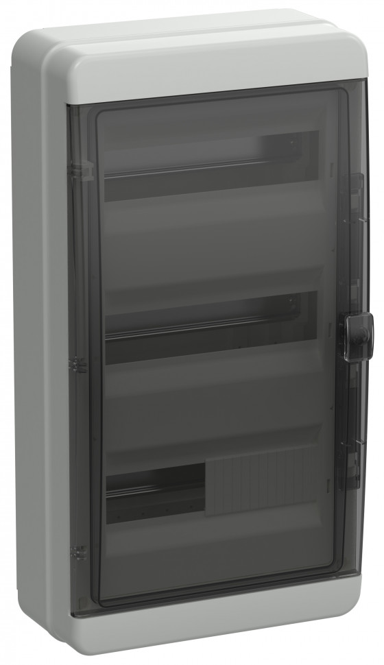 Бокс навесной 36М IP65 черная прозрачная дверь IEK tekfor TF5-KP72-N-36-65-K03-K02