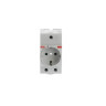 Розетка щитовая 2Р+N 16А М1173 ABB 2CSM110000R0701