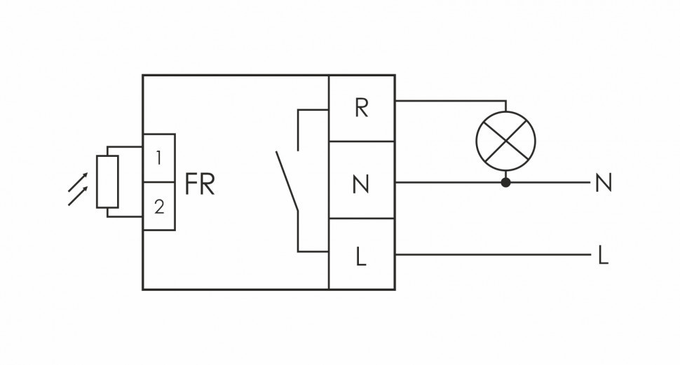 Фотореле AWZ-30-10/38 EA01.001.005 F&F