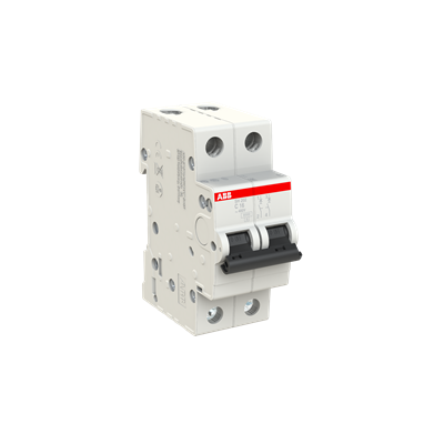Автоматический выключатель ABB SH202-C16 2P 6kA 16А 2CDS212001R0164