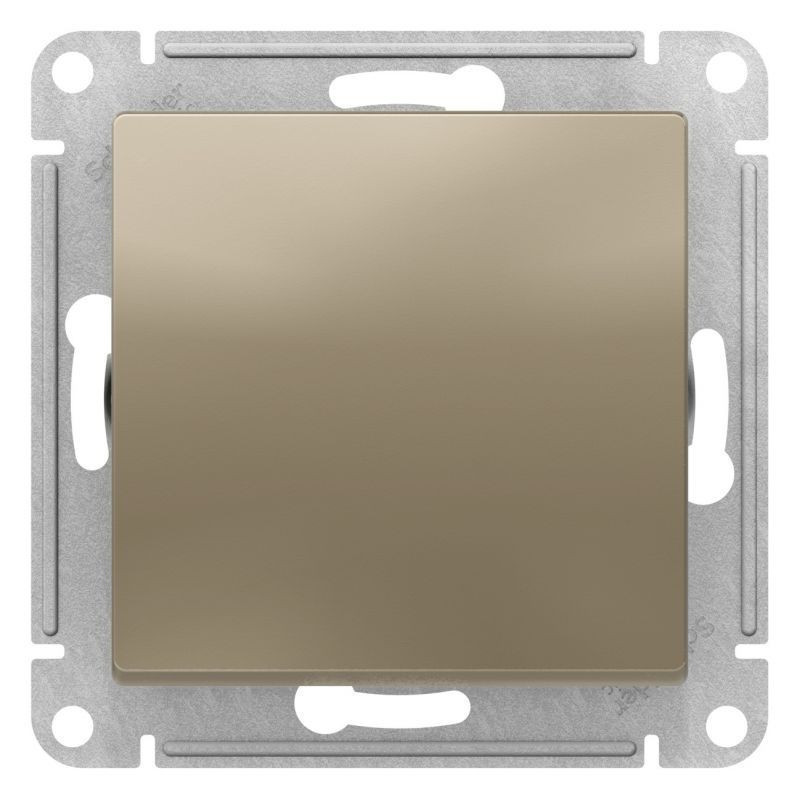 Кнопка звонка Systeme Electric Atlas Design шампань ATN000515