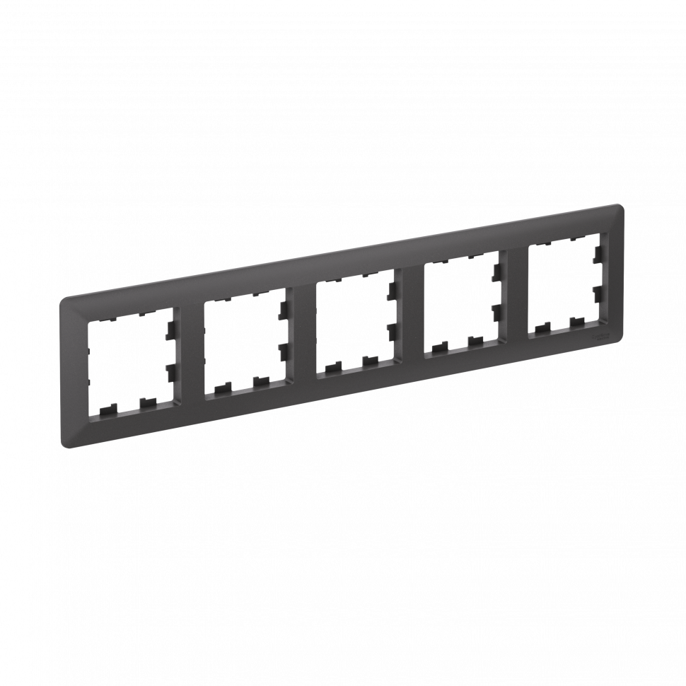Рамка Systeme Electric AtlasDesign Air 5-ая, цвет базальт, ATN221405