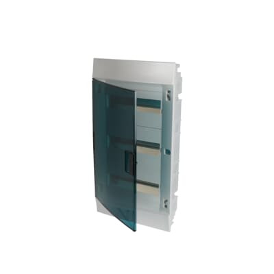 ABB Mistral41 36М зеленая прозрачная дверь с клемм 1SLM004101A1207 			 