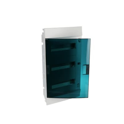 ABB Mistral41 36М зеленая прозрачная дверь с клемм 1SLM004101A1207 			 