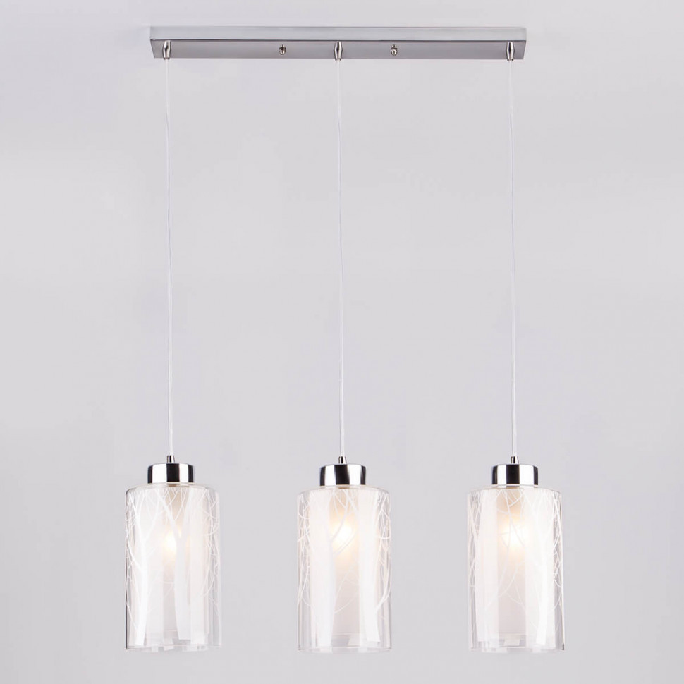 Подвесной светильник Eurosvet 50001/3 хром