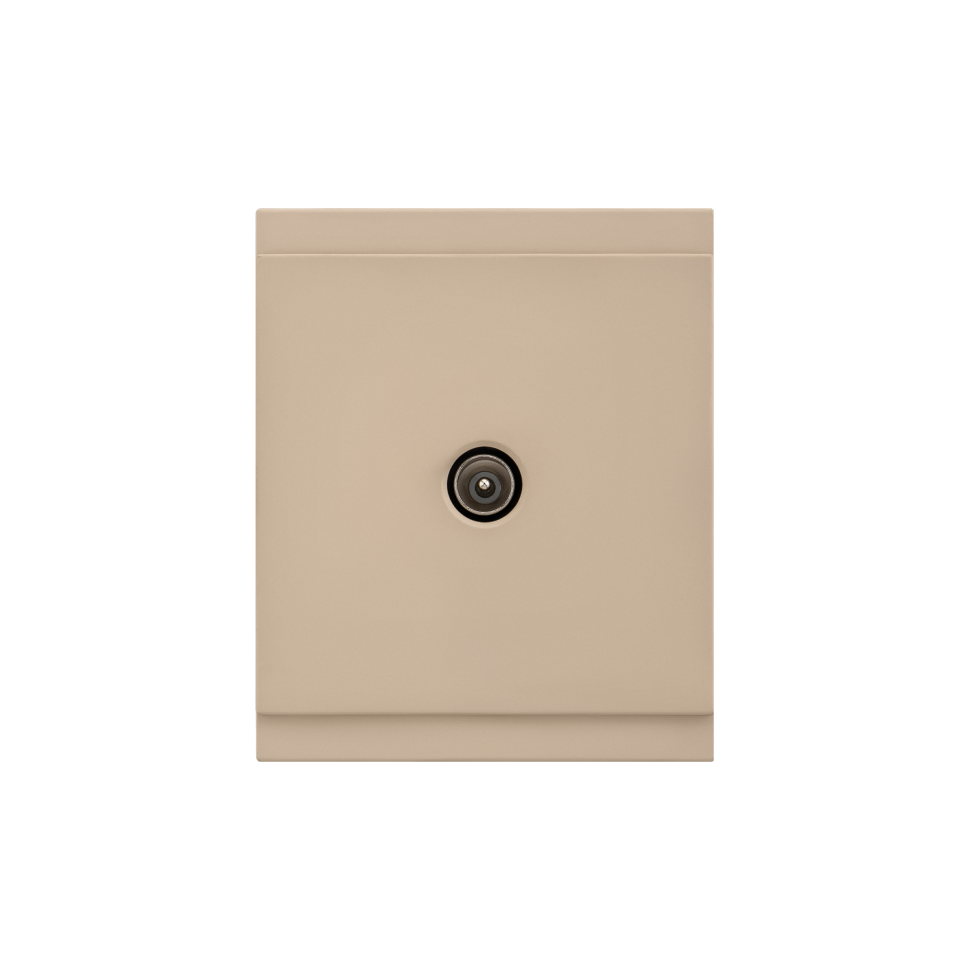 KRANZ SETE Розетка TV, кашемир KR-79-0722-2