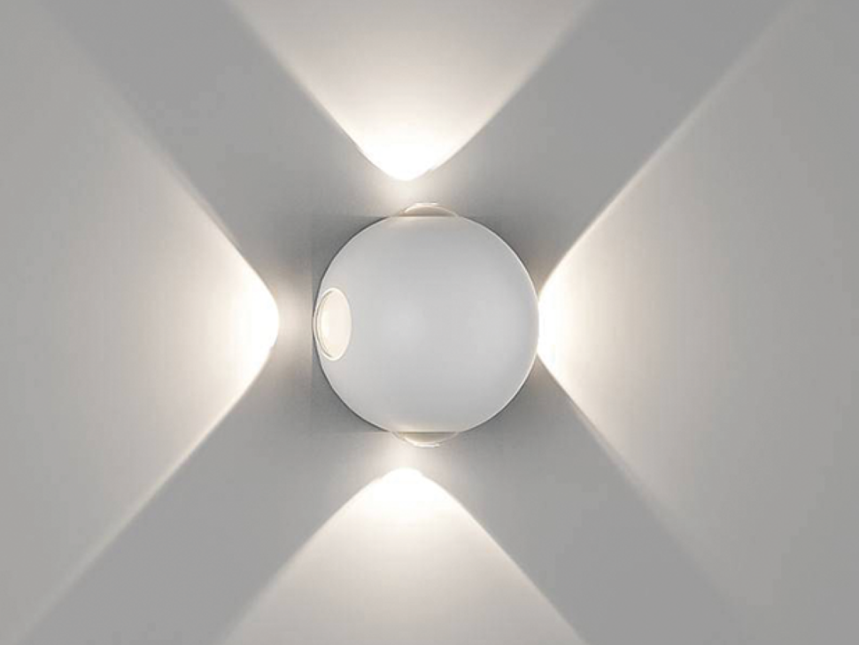  DesignLed Светильник настенный GW SFERA-DBL белый, 4000K, GW-A161-4-4-WH-NW