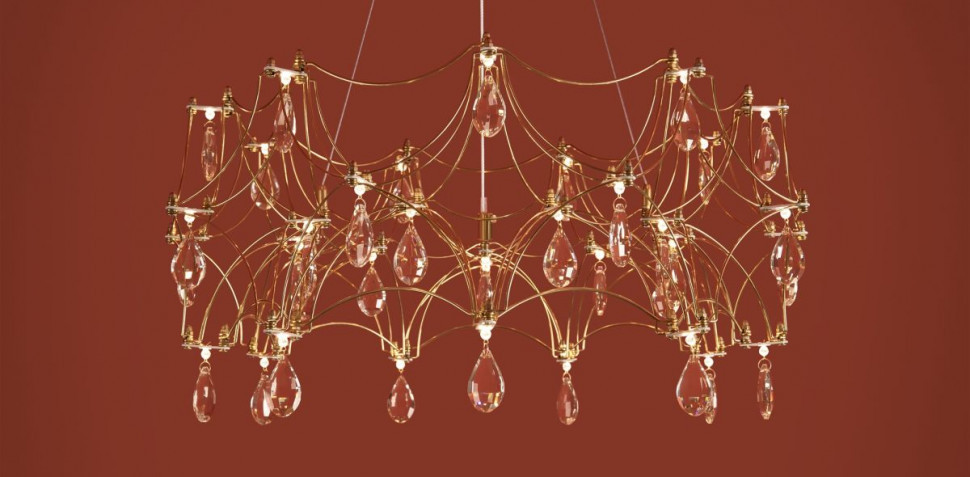 Подвесной светильник Freya Elara FR5591PL-L36BS