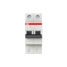 Автоматический выключатель ABB SH202-C20 2P 6kA 20А 2CDS212001R0204