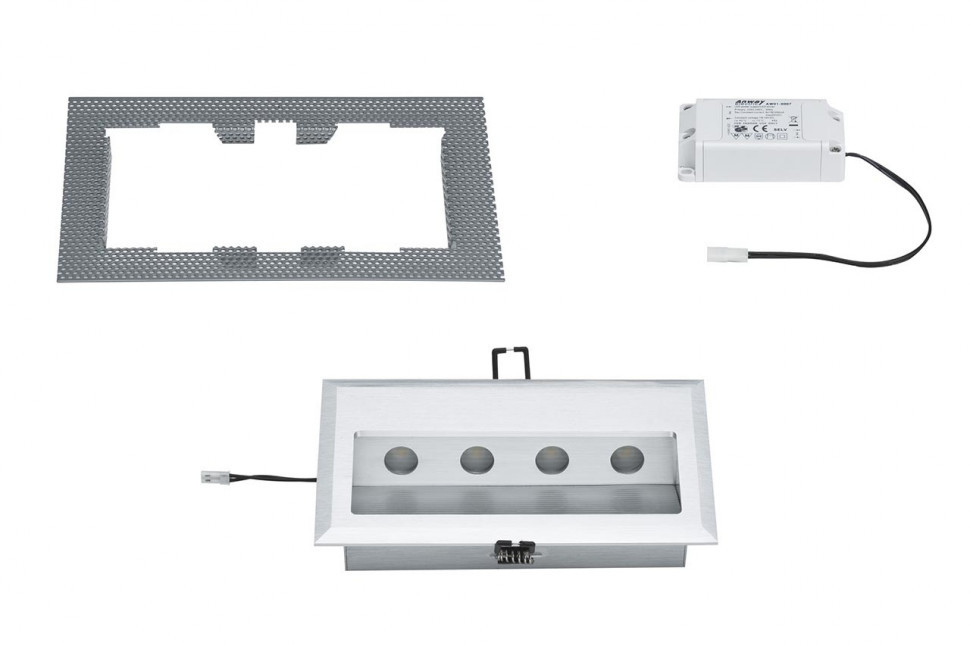 Встраиваемый светодиодный светильник Paulmann Wall Led Cross 93752