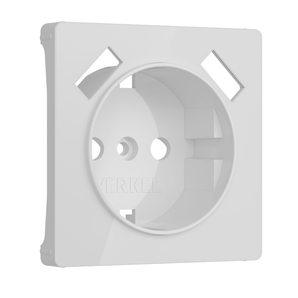 Накладка для розетки USB (белый акрил) W1179541