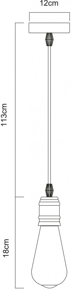 Подвесной светильник Arte Lamp Mazzetto A4290SP-1BK