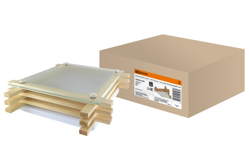 Потолочный светильник TDM Electric Бонсай-1 НПБ 01-2х60-111 SQ0303-0401