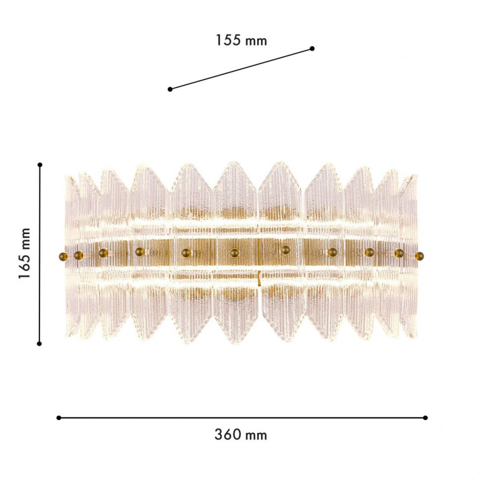 Настенный светильник Favourite Mirabella 4754-1W