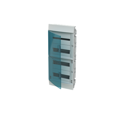 ABB Mistral41 48М зеленая прозрачная дверь с клемм 1SLM004101A1208