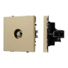 Розетка антенная SAT, IP-20 NEO PLUS (золото)  