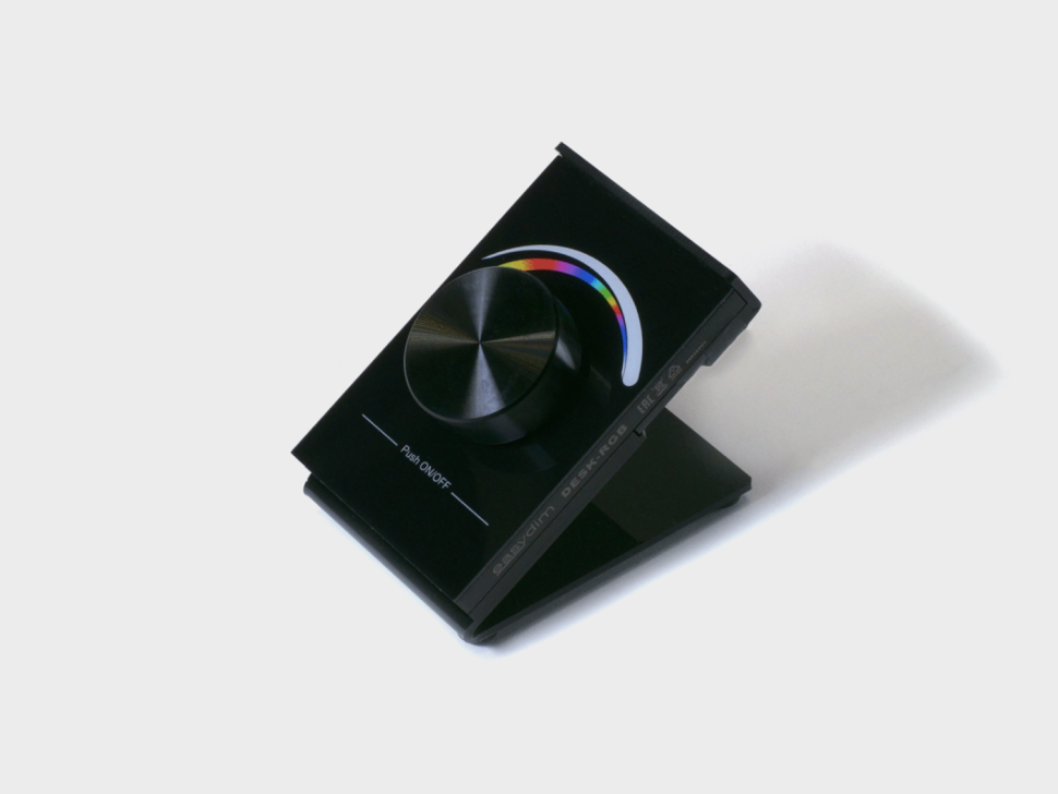  EasyDim Радио пульт DESK-RGB с валкодером на 1 зону для RGB ленты, DESK-RGB