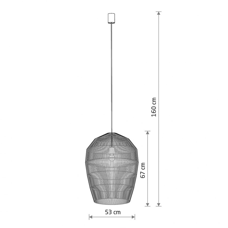 Подвесной светильник Nowodvorski Haiti L Wood 11168