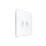 Розетка информационная С/У RJ-45 кат.5e 2-я,Systeme Infinity,  Арктический лед