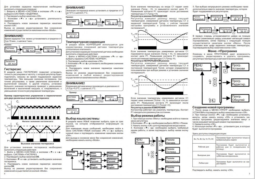 Цифровой многофункциональный регулятор температуры CRT-04