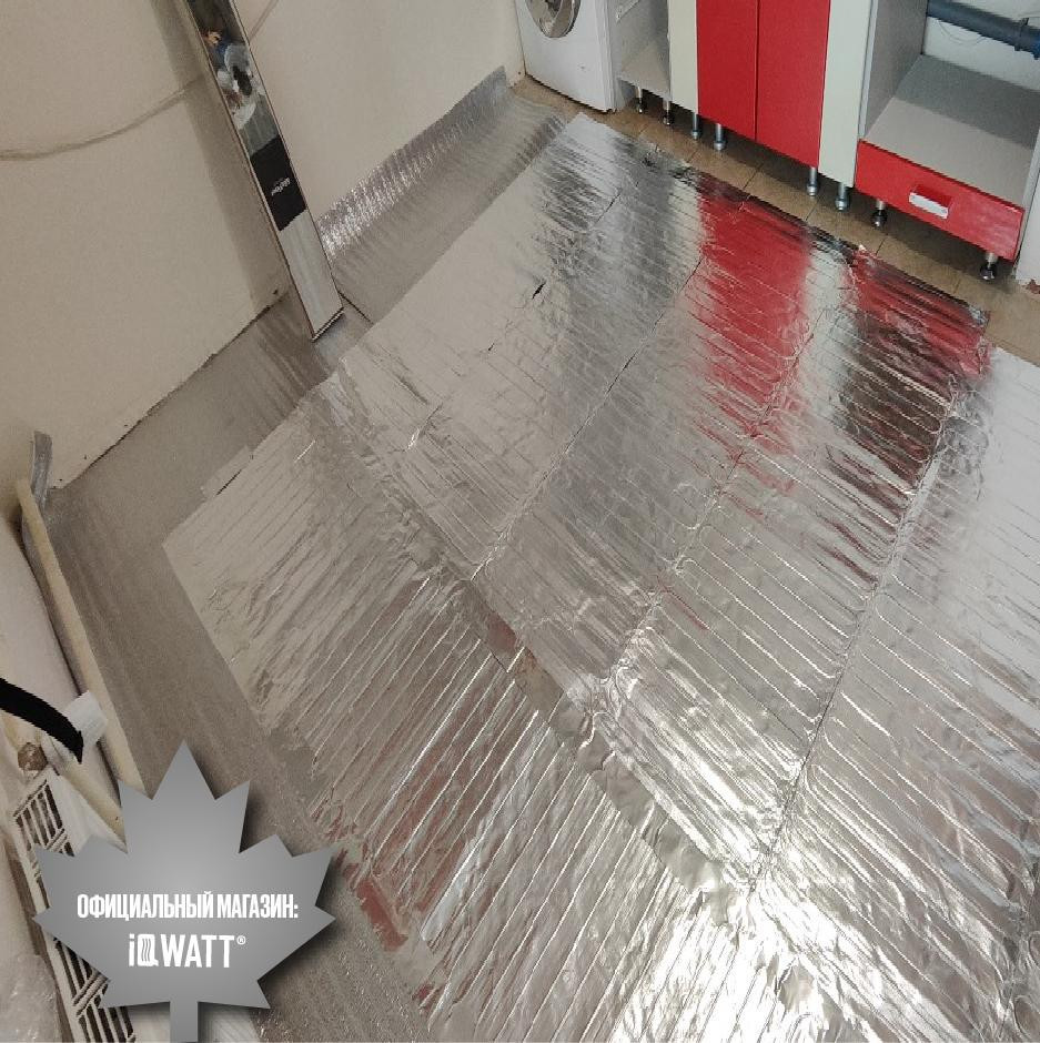 Ультратонкий греющий мат 150 Вт/м.кв - 7,0м² IQ LAMINATE MAT 1011 IQWATT