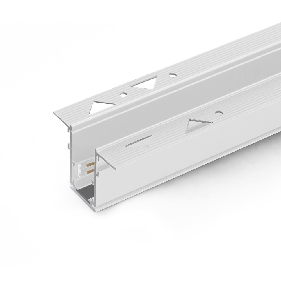 Шинопровод встраиваемый черный 1 м Slim Magnetic 85086/00