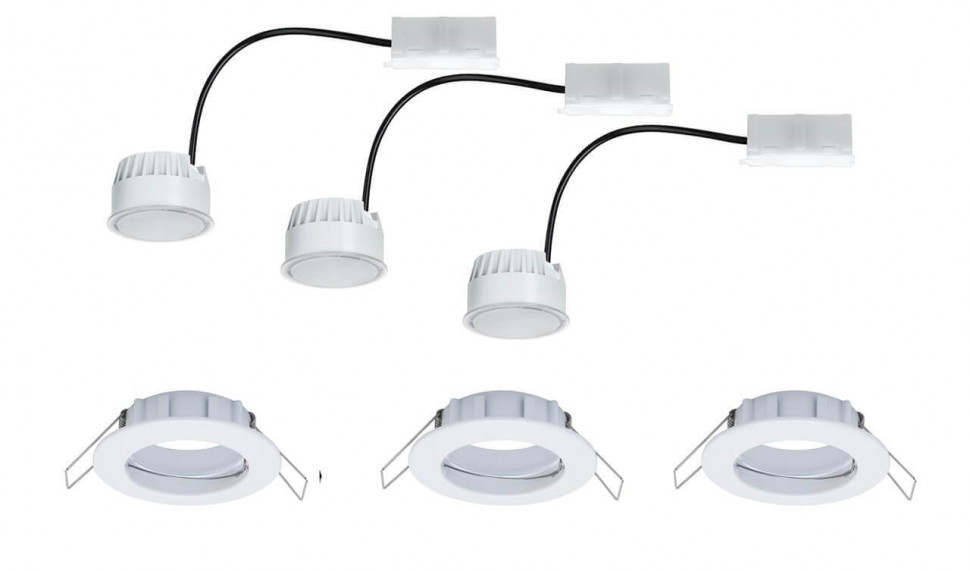 Встраиваемый светодиодный светильник Paulmann Coin 93974